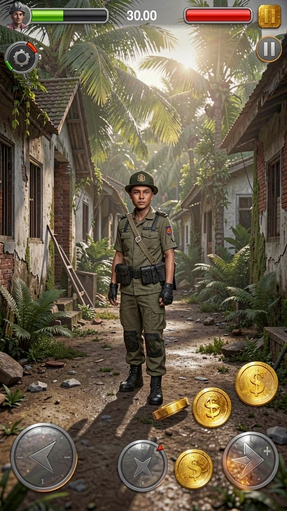 gim999 - Screenshot dari mode multiplayer yang seru.