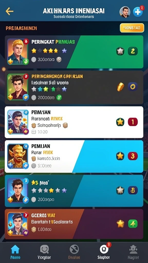 merdeka777 - Tampilan antarmuka yang user-friendly dan menarik.