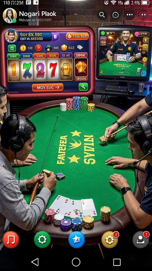 nv77 - Tampilan antarmuka yang menarik dan intuitif.
