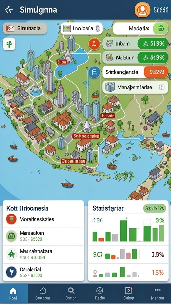 rr44 - Tampilan antarmuka utama yang menarik.