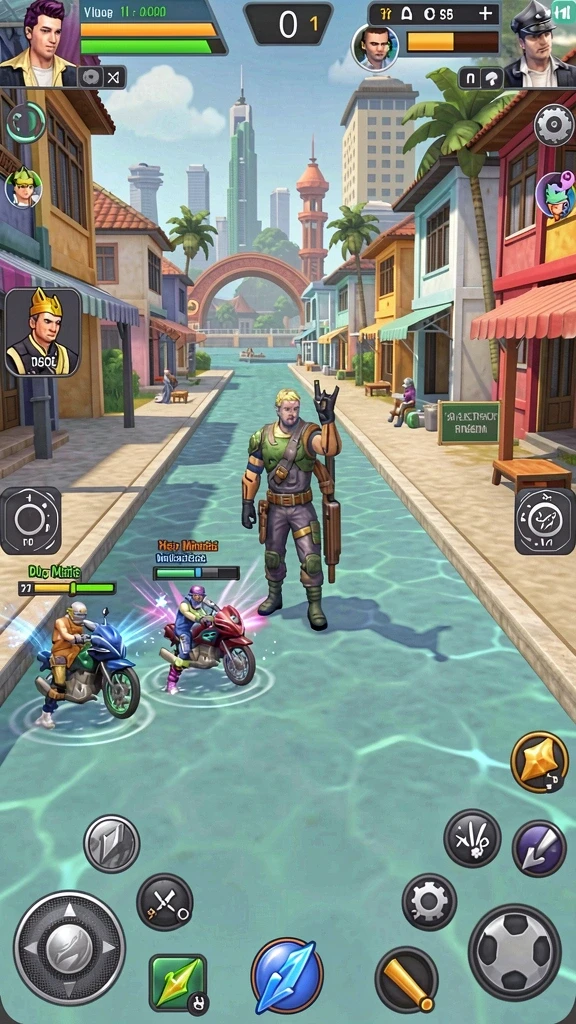 supervip - Tampilan awal game SUPERVIP yang memukau.