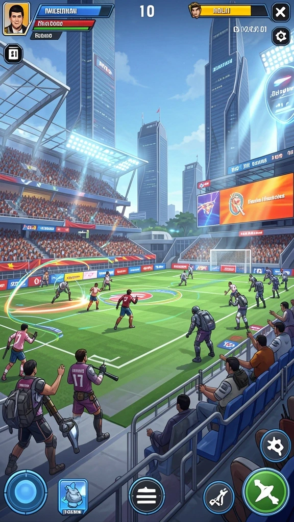 svip10 - Tangkapan layar menampilkan grafis yang menakjubkan dalam game.
